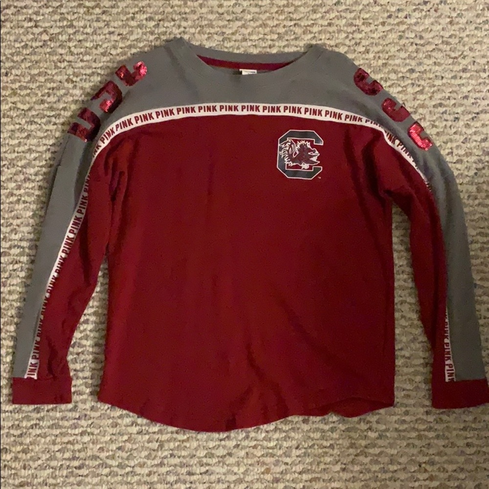 Carolina Gamecocks Sweatshirt (VS Pink)